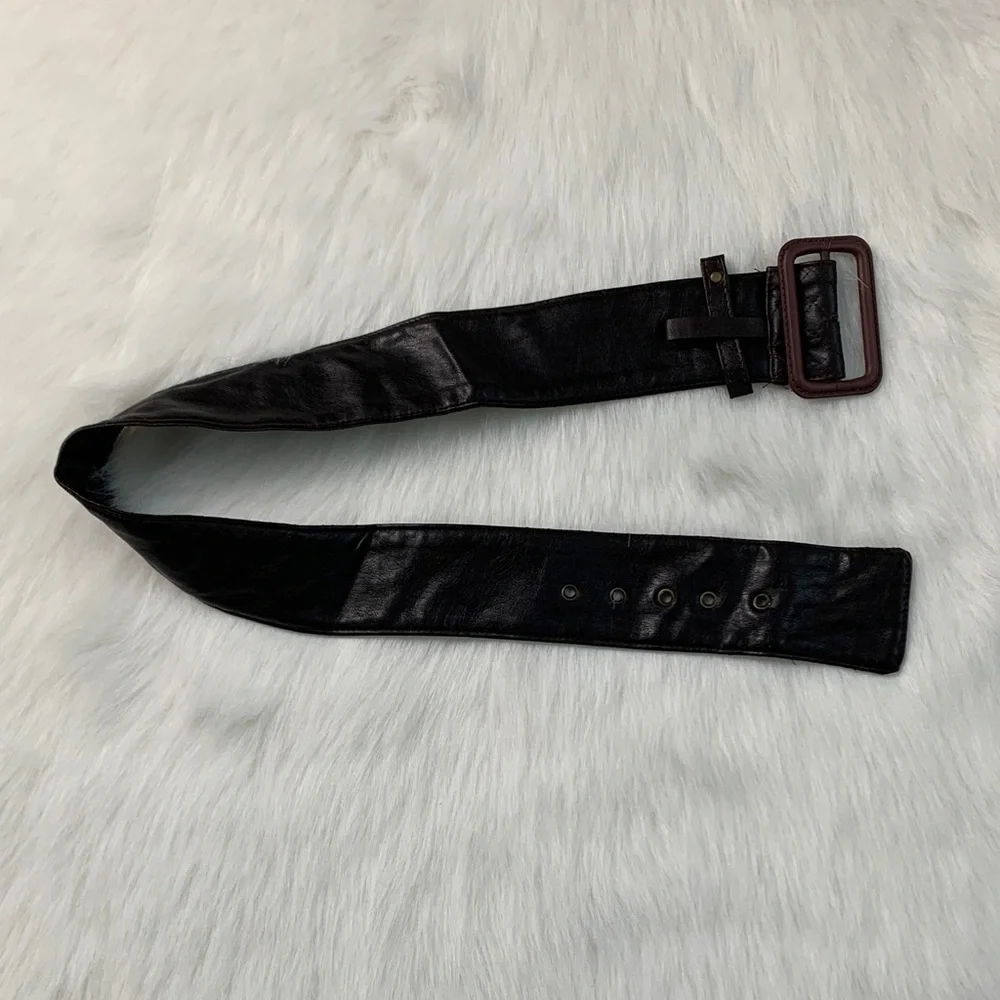 Stylish Kids' Black Belt with Buckle